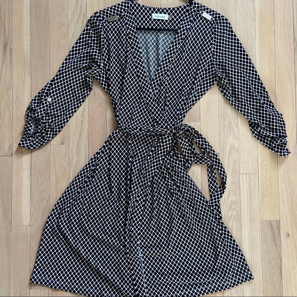 Calvin Klein Wrap Dress
